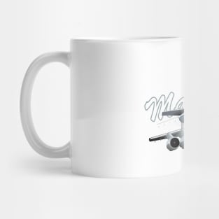 Cartoon airplane Mug